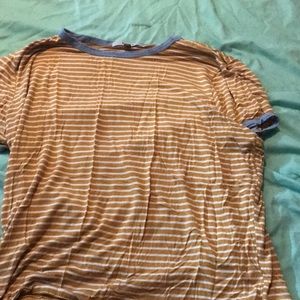 A striped t shirt that’s loose